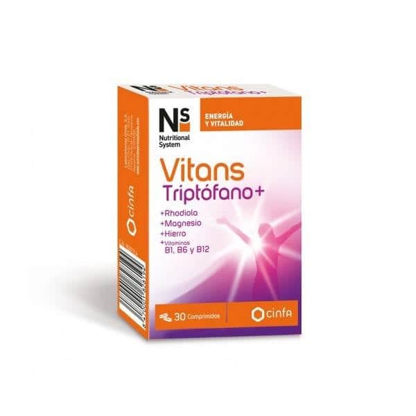 NS Vitans Triptófano+ 30 comprimidos