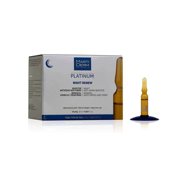 Martiderm Platinum Night Renew 30 ampollas