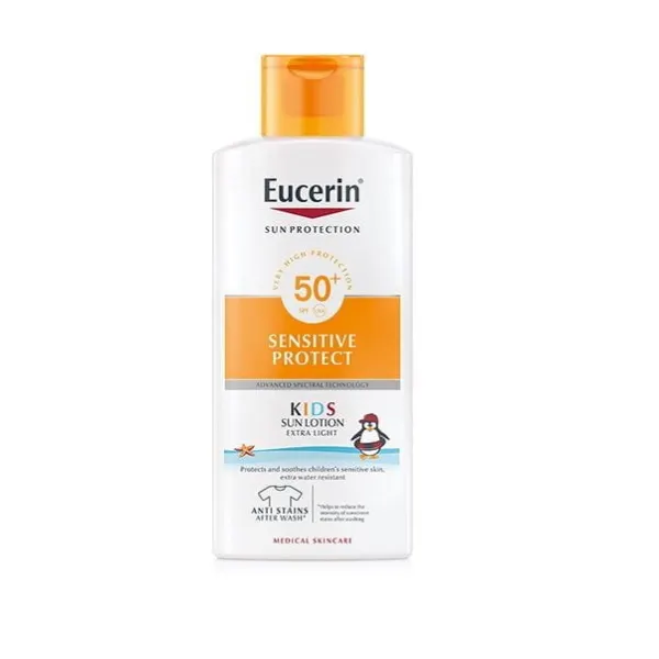 Eucerin Sun Kids Loción Extra Ligera Sensitive Protect FPS 50+ 400ml