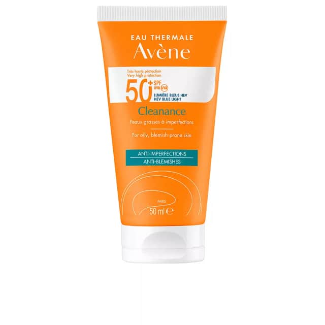 Avène Cleanance Solar SPF 50+ (50 ml) Anti-imperfecciones