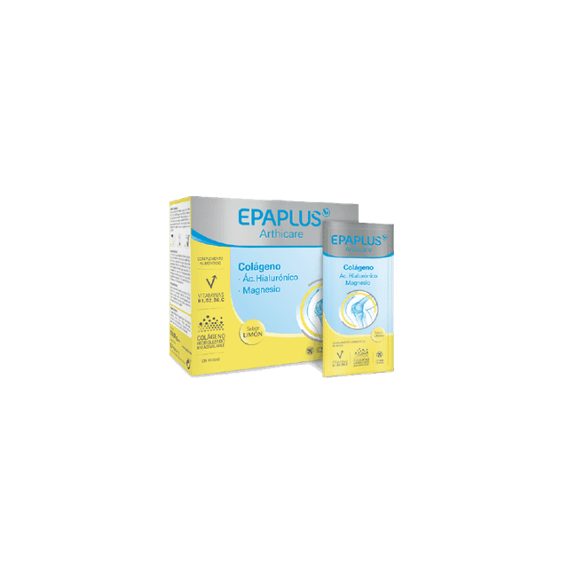 Epaplus Colageno +Hialuron+Magnesio Limón | 14 Sobres