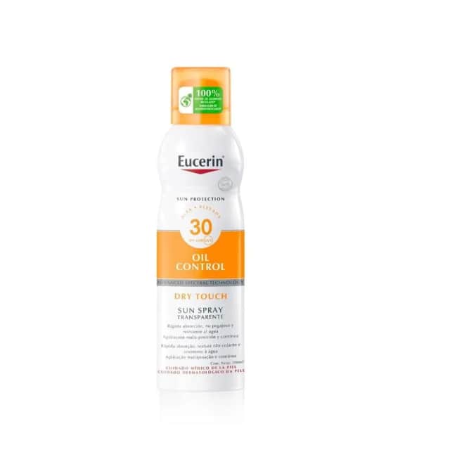 Eucerin Sun Spray Transparente Toque Seco FPS 30 200ml