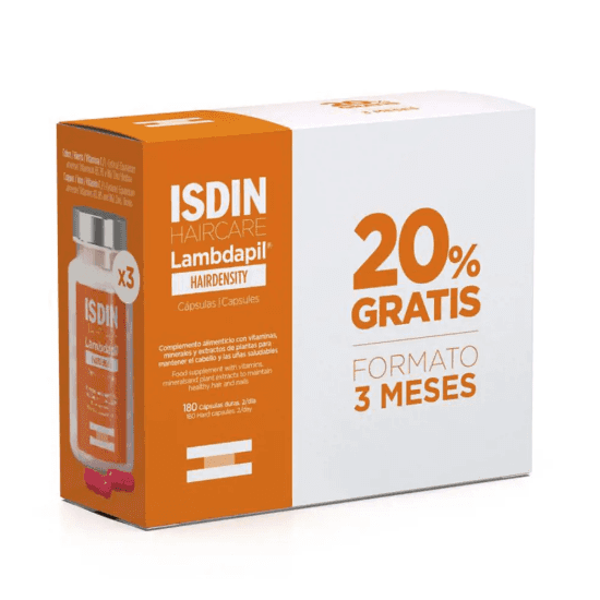 Isdin Lambdapil Hairdensity Anticaída 180 cápsulas