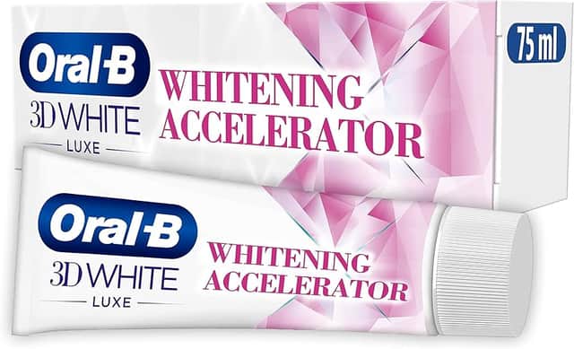 ORAL-B 3D White Luxe Acelerador Blanqueamiento Rápido 75ml