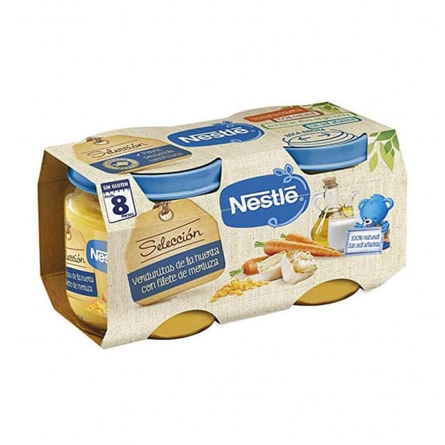 Nestlé Naturnes Verduras con Merluza 2x200g