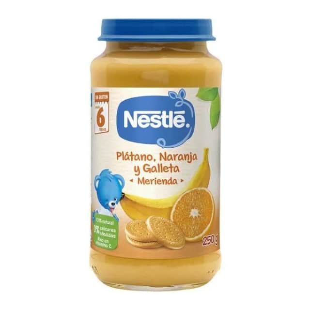 Nestlé Plátano Naranja Galleta 250g