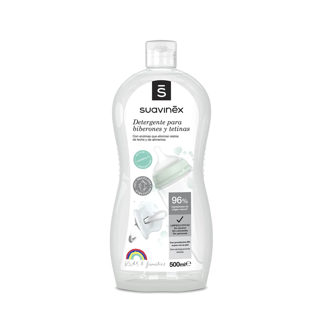 Suavinex Detergente Biberones y Tetinas 500 ml