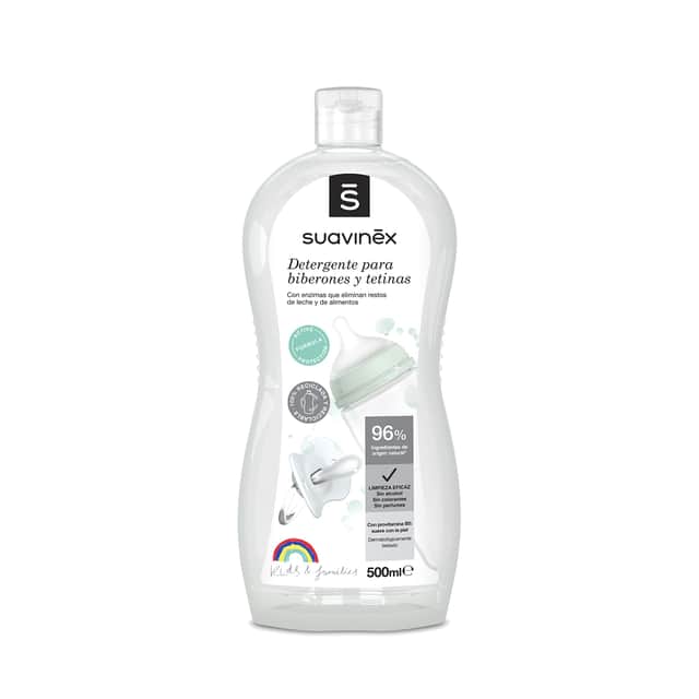 Suavinex Detergente Biberones y Tetinas 500 ml