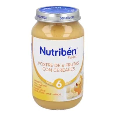 Nutriben Potito Postre de 6 Frutas con Cereales 250g