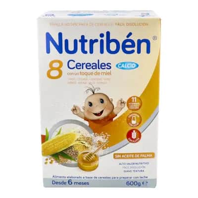 Nutriben 8 Cereales Miel 600g
