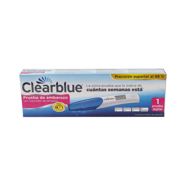Clearblue Test de Embarazo Digital Indicador Semanas 1 unidad