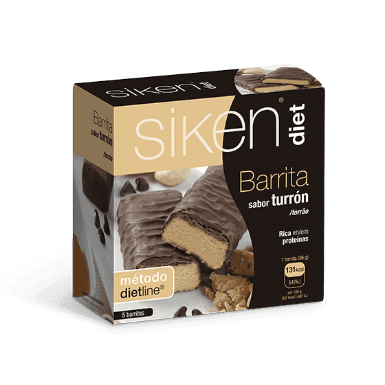 Siken Diet Barrita Turrón 5 unidades