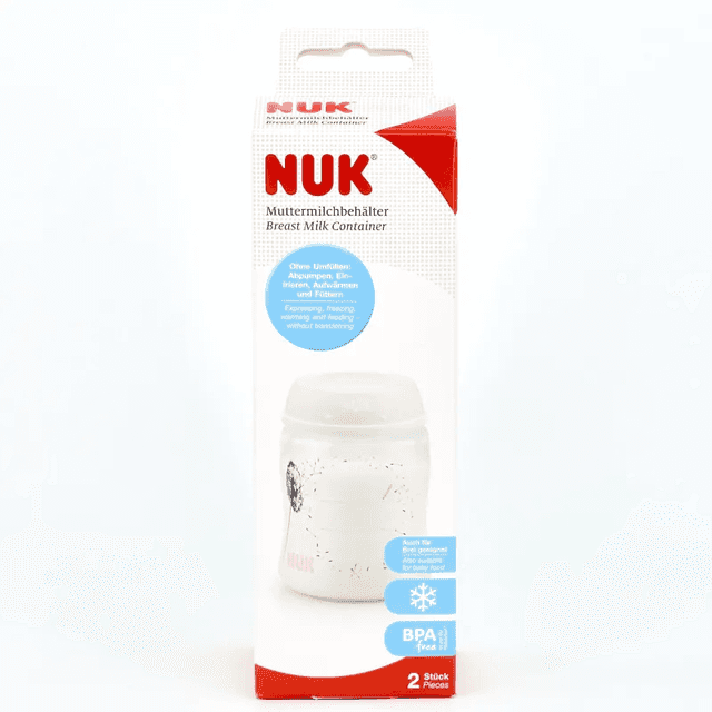 Nuk Recipiente Leche Materna 2 unidades