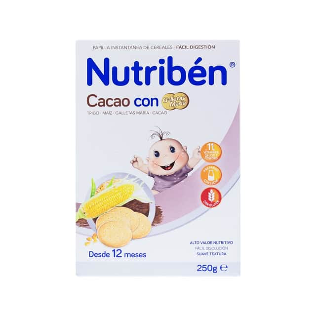 Nutriben Cacao con Galletas María 250g