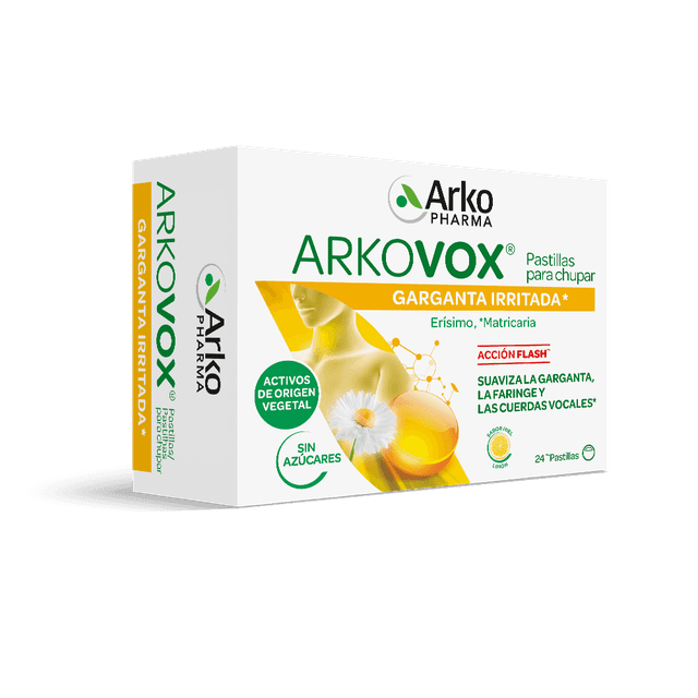 Arkopharma Arkovox Miel y Limón 24 pastillas