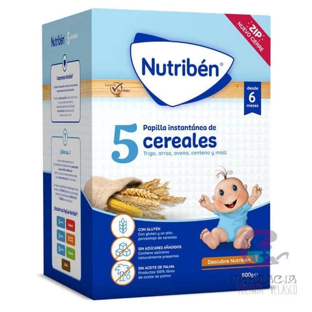 Nutribén 5 Cereales 600g