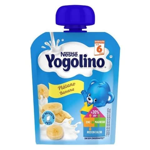 Nestlé Yogolino Bolsita Plátano 90g