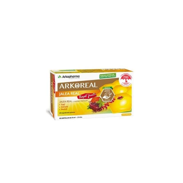 Arkopharma Arkoreal Jalea Real Frutas 20 viales