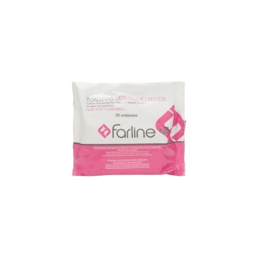 Farline Toallitas Desmaquillantes 20 uds
