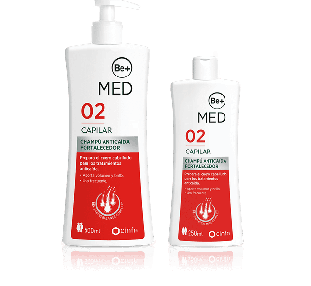 Be+ Med Capilar Champú Fortalecedor 500ml