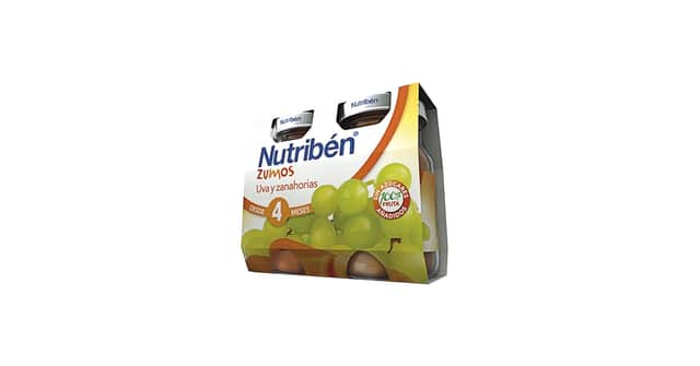 Nutriben Zumo Uva Zanahoria 2x130ml