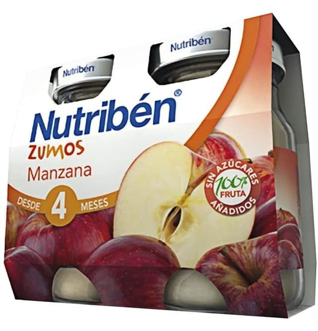 Nutribén Zumo Manzana 2x130ml