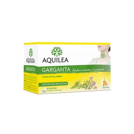 Aquilea Infusiones garganta alivio dolor y afonía