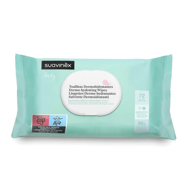 Suavinex Toallitas Dermohidratantes 72 Unidades