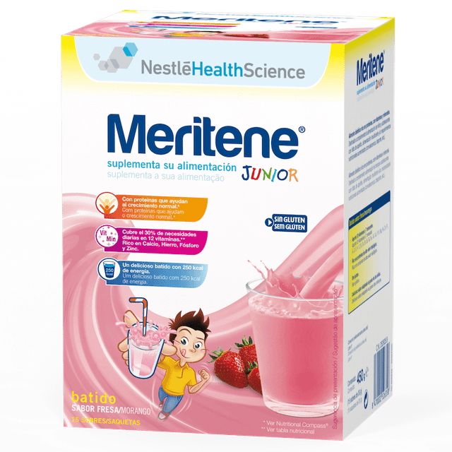 Meritene Junior Fresa 15 unidades