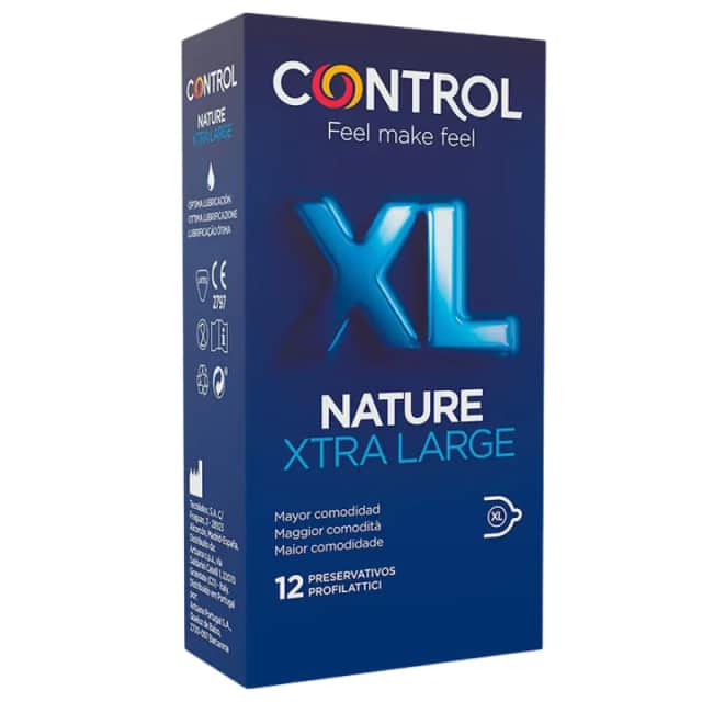 Control Nature XL Preservativos 12 unidades