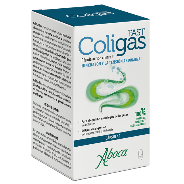Aboca ColiGas Fast 50 Cápsulas