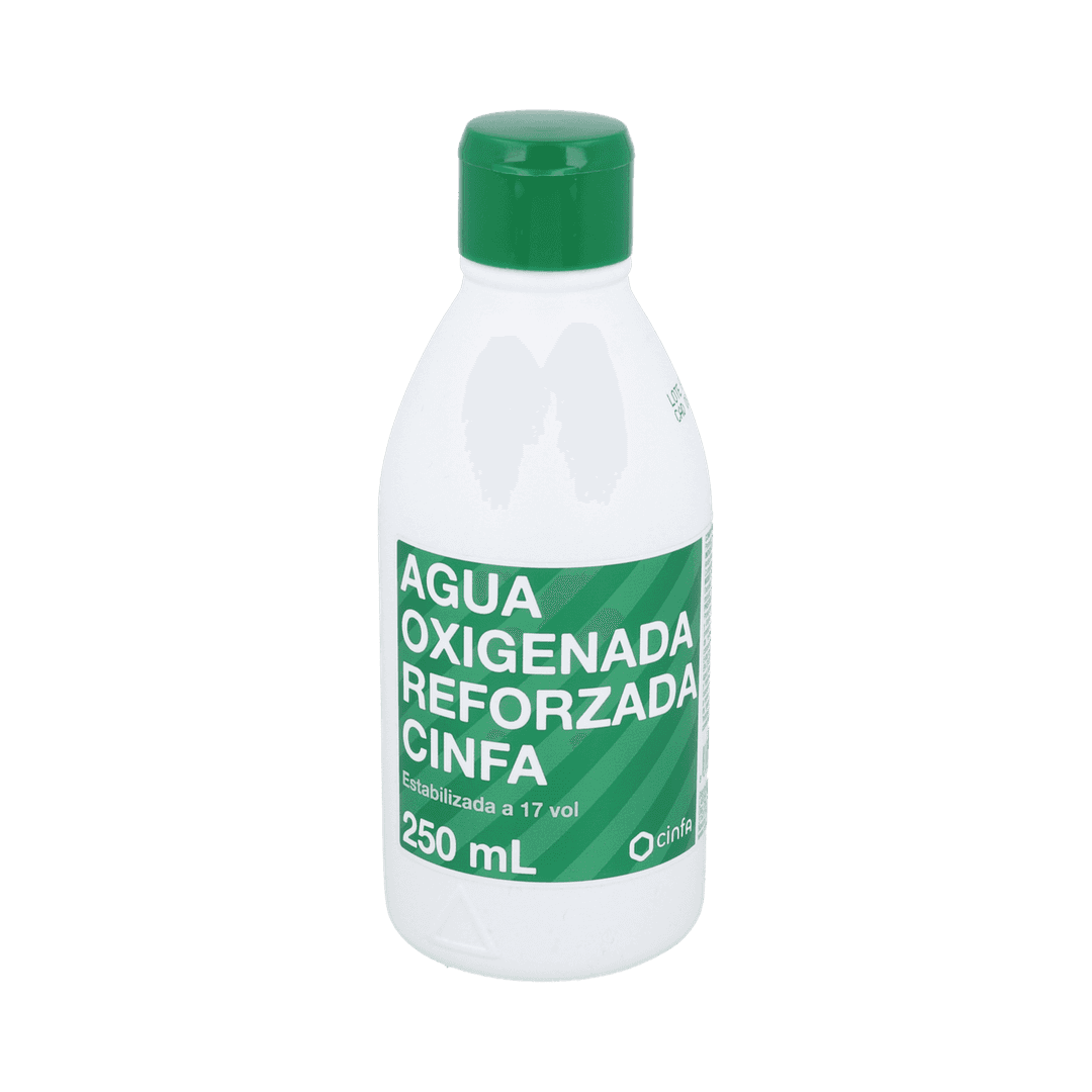 Agua Oxigenada Reforzada Cinfa 250ml