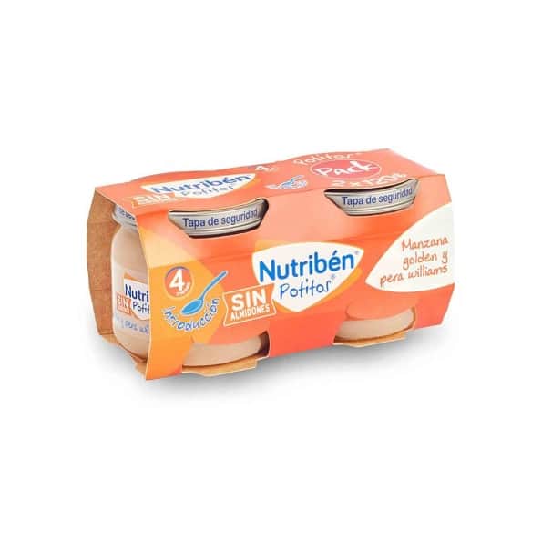 Nutribén Introducción Manzana y Pera 2x120g
