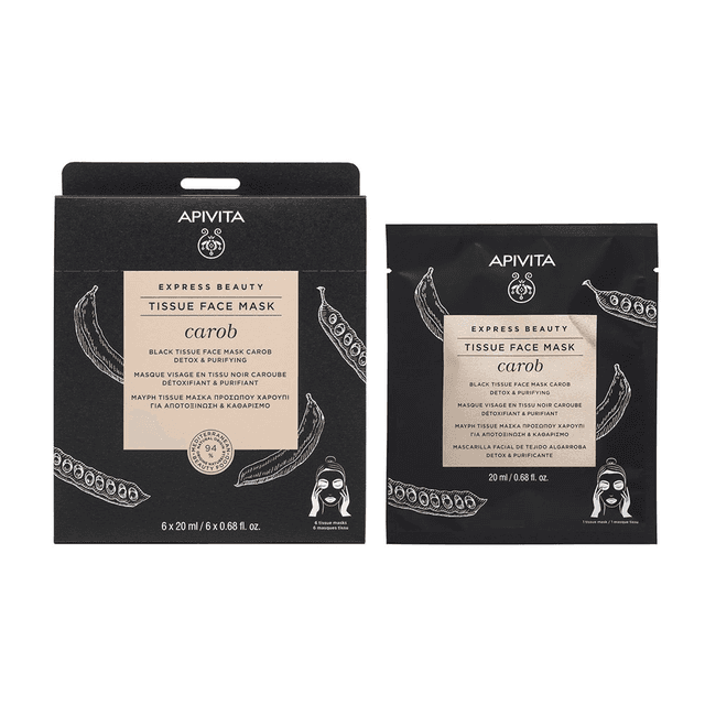 Apivita Express Beauty Mascarilla Algarroba 20ml