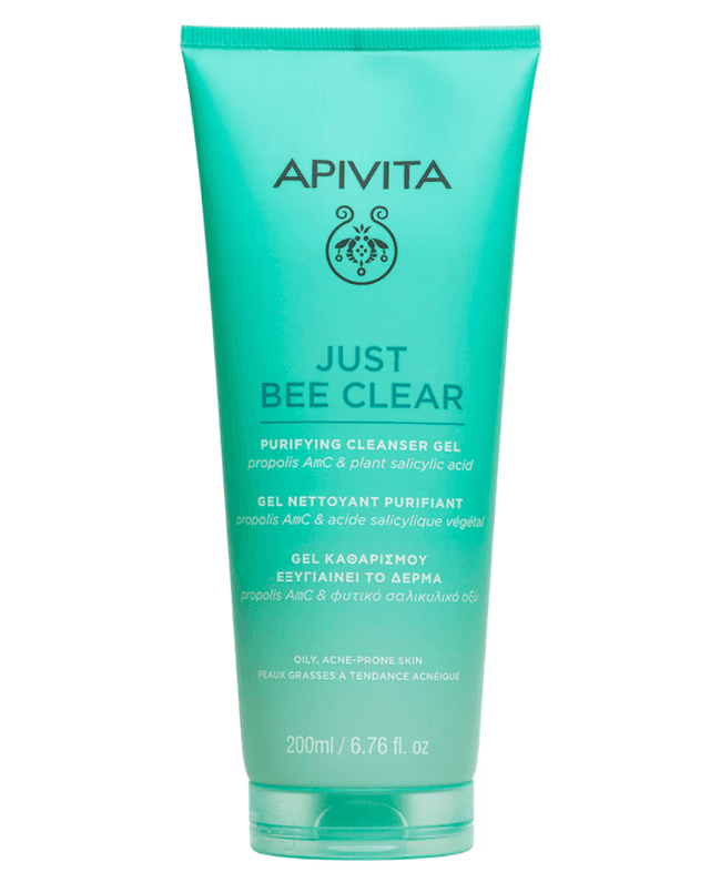 Apivita Just Bee Clear Gel Limpiador Purificante 200 ml