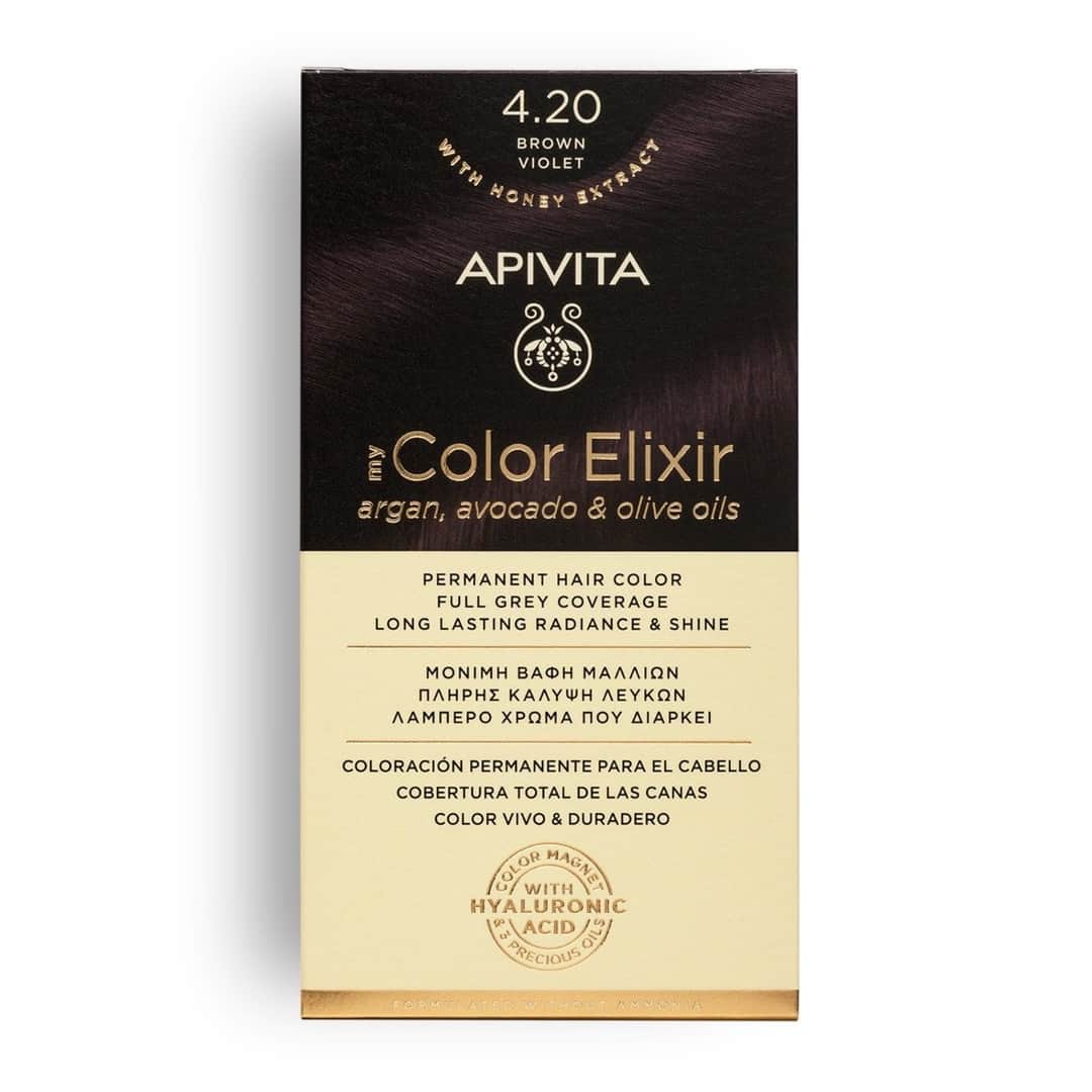 Apivita My Color Elixir 4.20 Castaño Violeta