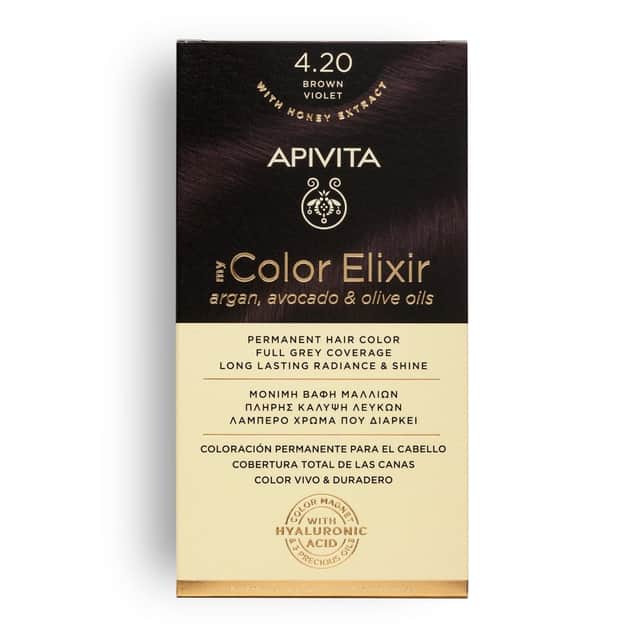 Apivita My Color Elixir 4.20 Castaño Violeta