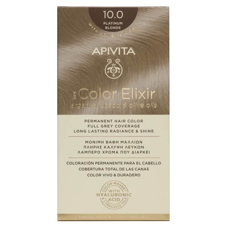 Apivita MyColor Elixir 10.0 Rubio Platino