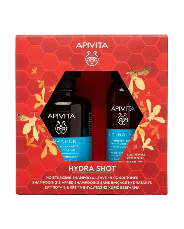 Apivita Pack Hidratación Champú 250ml + Acondicionador 100ml