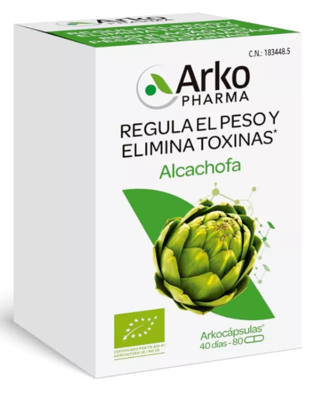 Arkopharma Arkocapsulas Alcachofa bio 80 cápsulas