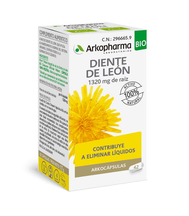 Arkopharma Arkocápsulas Diente de león bio 42 cápsulas