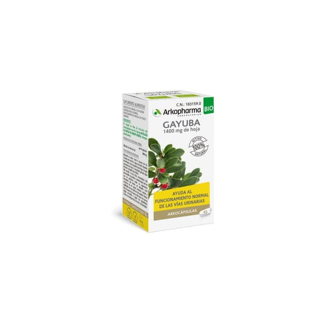 Arkopharma Arkocápsulas Gayuba 45 cápsulas