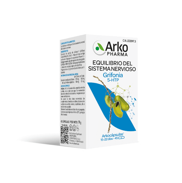 Arkopharma Arkocapsulas Griffonia 5 Htp 45 Capsulas
