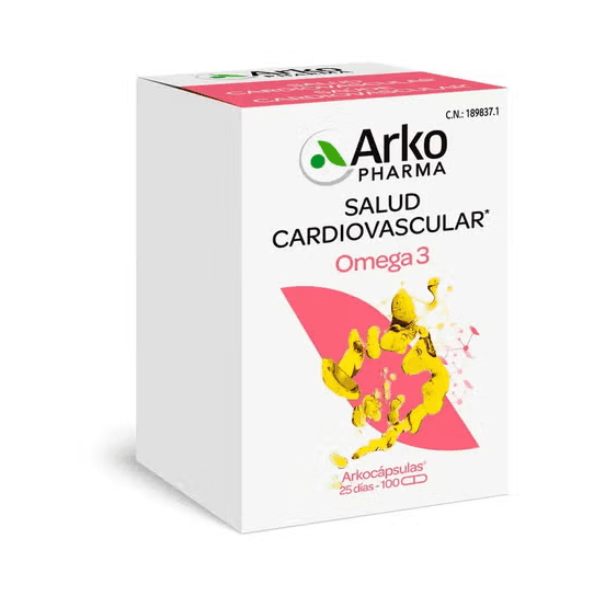 Arkopharma Arkocápsulas Omega 3 100 capsulas