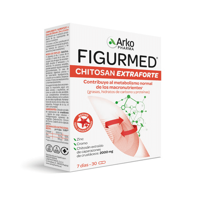 Arkopharma Figurmed Chitosán Extra Forte 30 capsulas