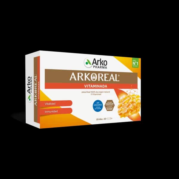 Arkopharma Arkoreal Jalea Real Vitadefensas 1000 mg 20 ampollas 15 ml