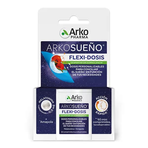 Arkopharma Arkosueño Flexi-Dosis 60 comprimidos