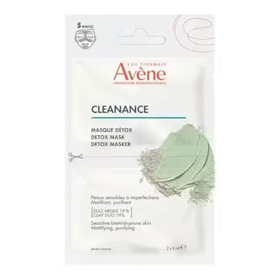 Avène Cleanance mascarilla detox 2 unidades