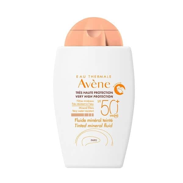 Avène Fluido Mineral Color SPF 50+ con color