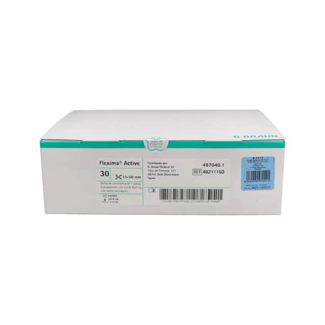 Bolsas de ileostomía de resina sintética con microporo y filtro Flexima Active Ileo Midi transparente recortable (15 - 50 mm, 30 unidades).